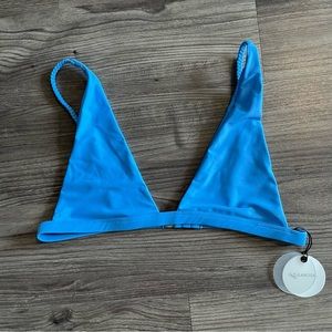 TULAROSA • stellar periwinkle bikini top